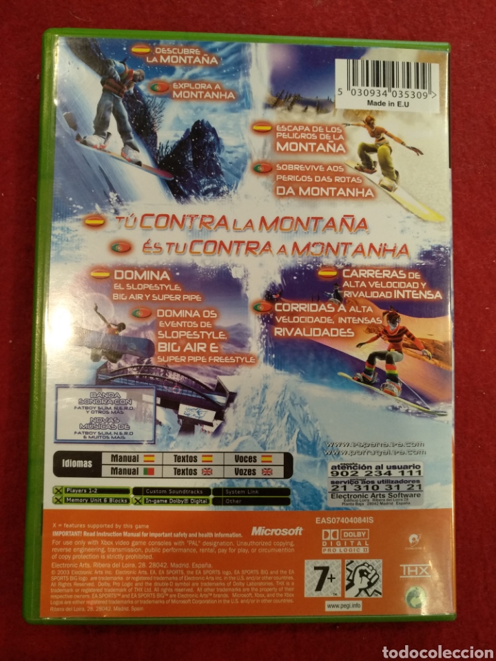 Videojuegos y consolas: Juego Xbox SSx3. - Foto 3