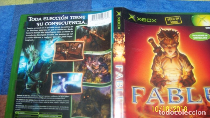 Videojuegos y consolas: FABLE XBOX COMPLETO PAL ESPA&Ntilde;OL - Foto 2