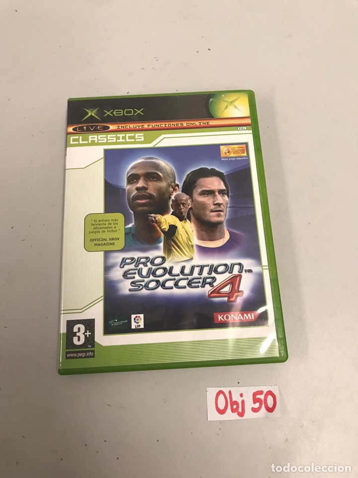 Videojuegos y consolas: PRO EVOLUTION SOCCER 4 XBOX - Foto 1