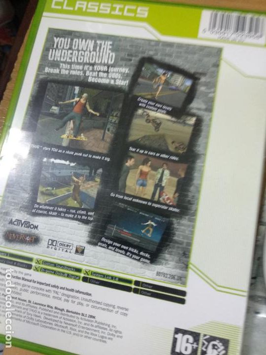 Videojuegos y consolas: Tony Hawks Underground - XBOX - PAL UK - Foto 2