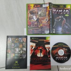 Videojuegos y Consolas: NINJA GAIDEN XBOX X-BOX COMPLETO PAL-ESPAÑA. Lote 246522180