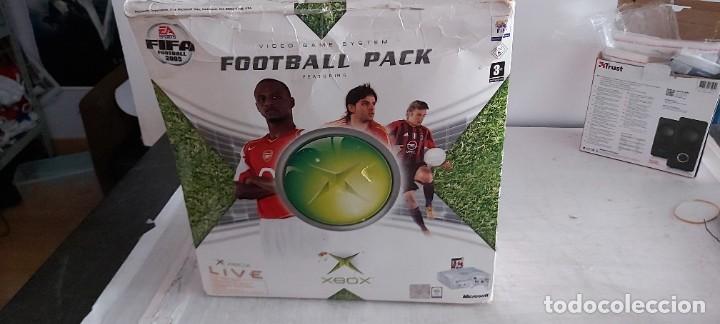 Videojuegos y consolas: ANTIGUA CONSOLA XBOX TRASPARENTE LA PRIMERA XBOX - Foto 1
