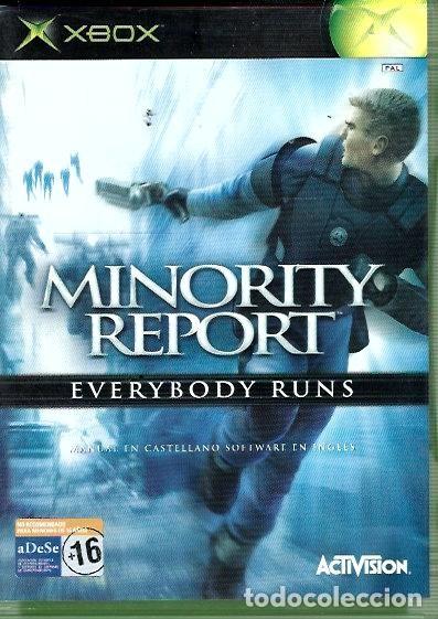 Videojuegos y consolas: JUEGO XBOX MINORITY REPORT - Foto 1