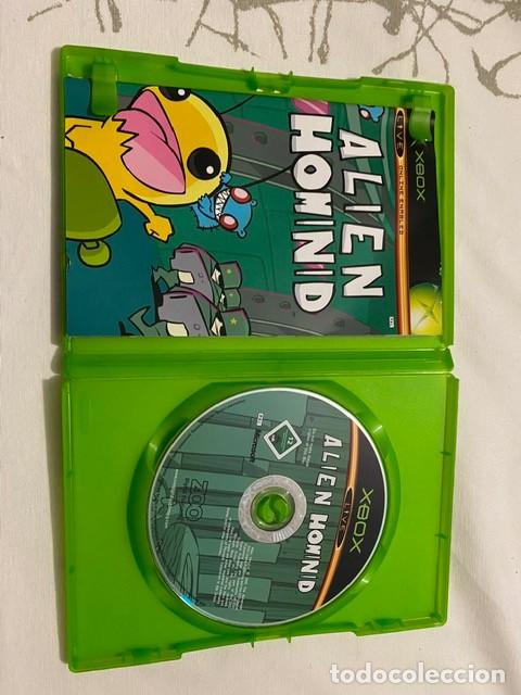 Videojuegos y consolas: ALIEN HOMINID Microsoft XBOX PAL ESPANA Completo - Foto 1