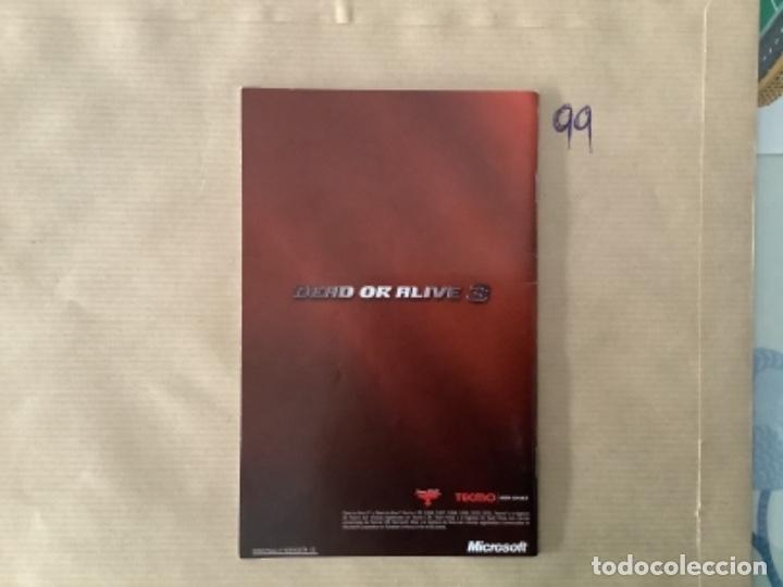 Videojuegos y consolas: H1. MANUAL XBOX DEAD OR ALIVE 3 - Foto 2