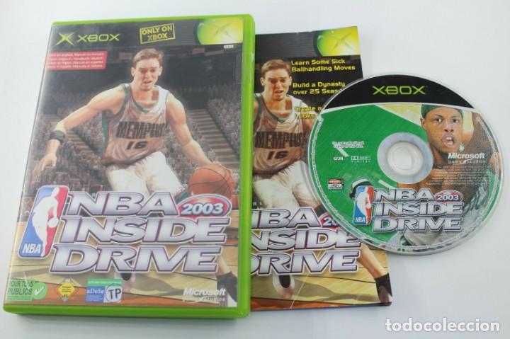 Videojuegos y consolas: MICROSOFT XBOX NBA INSIDE DRIVE 2003 COMPLETO PAL ESPA&Ntilde;A - Foto 1