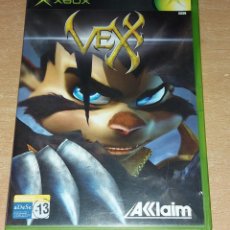Videojuegos y Consolas: VEXX XBOX PAL ESPAÑA JOYA CON VOCES DE ALASKA ÁNGULO AKKLAIM. Lote 286937393