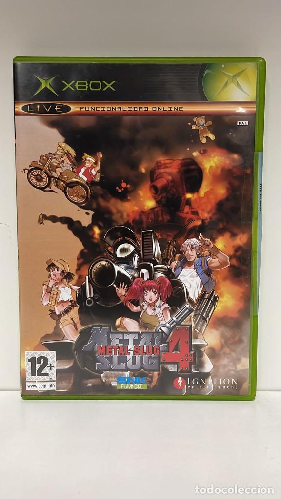 Video Games and Consoles: XBOX METAL SLUG 4 SEMI NUEVO