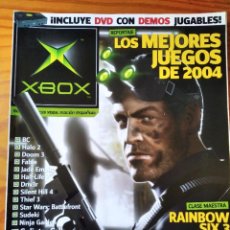 Videojuegos y Consolas: XBOX Nº 25 DE 2004- SPLINTER CELL- DESU EX- ARMED & DANGEROUS- TENCHU- JAMES BOND 007- BALDUR'S GATE