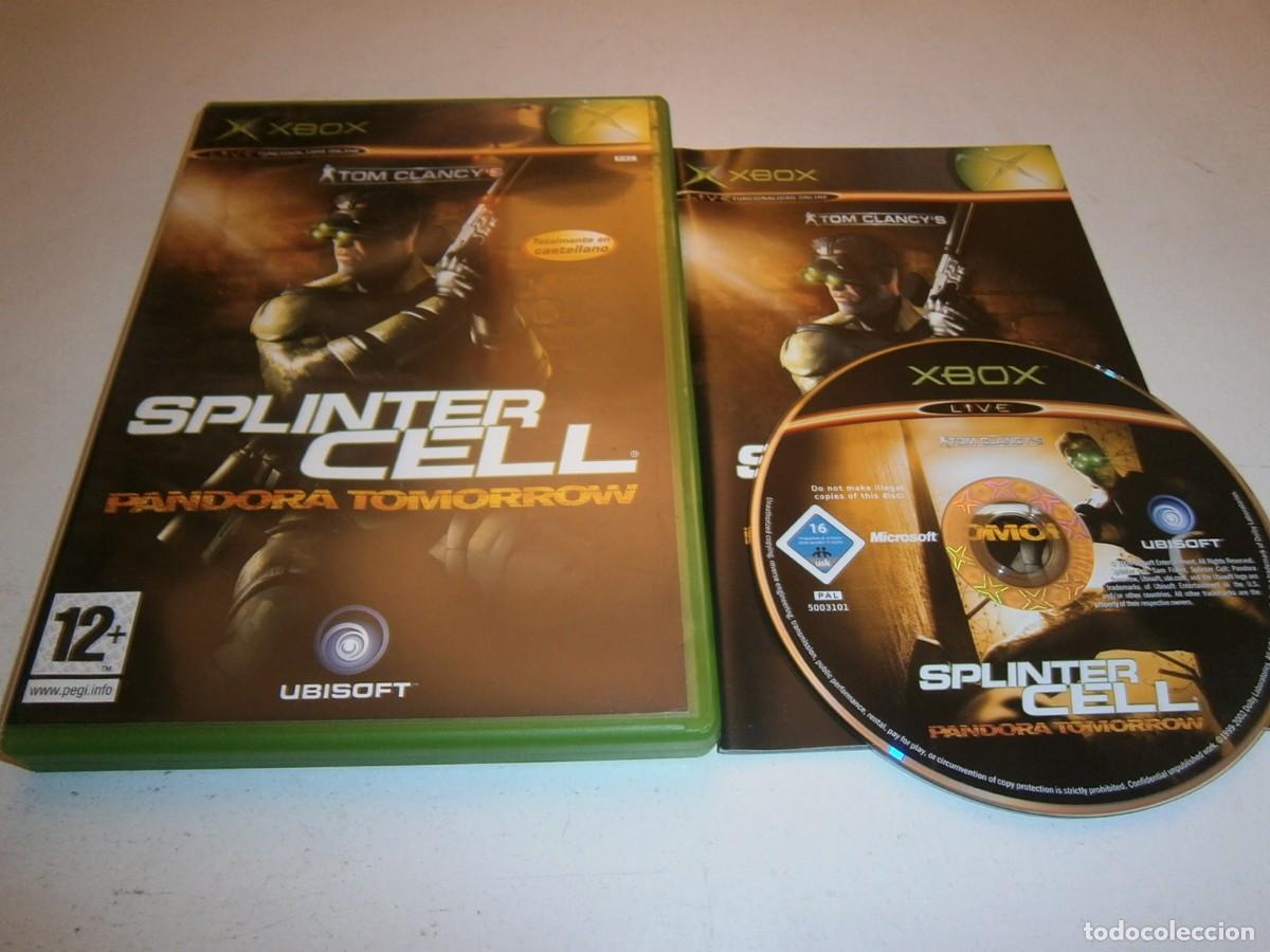 Videojuegos y consolas: TOM CLANCYS SPLINTER CELL PANDORA TOMORROW XBOX PAL - Foto 1