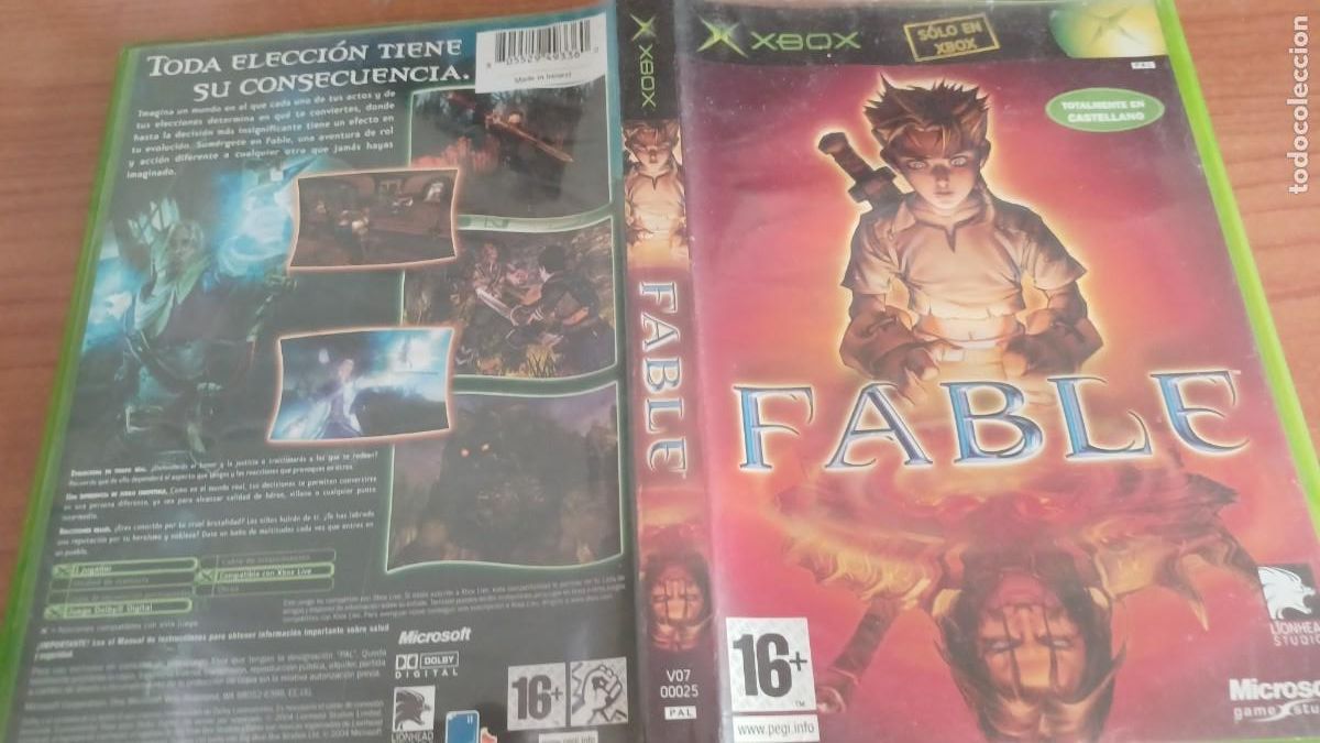 Videojuegos y consolas: FABLE XBOX COMPLETO PAL ESPA&Ntilde;OL - Foto 1