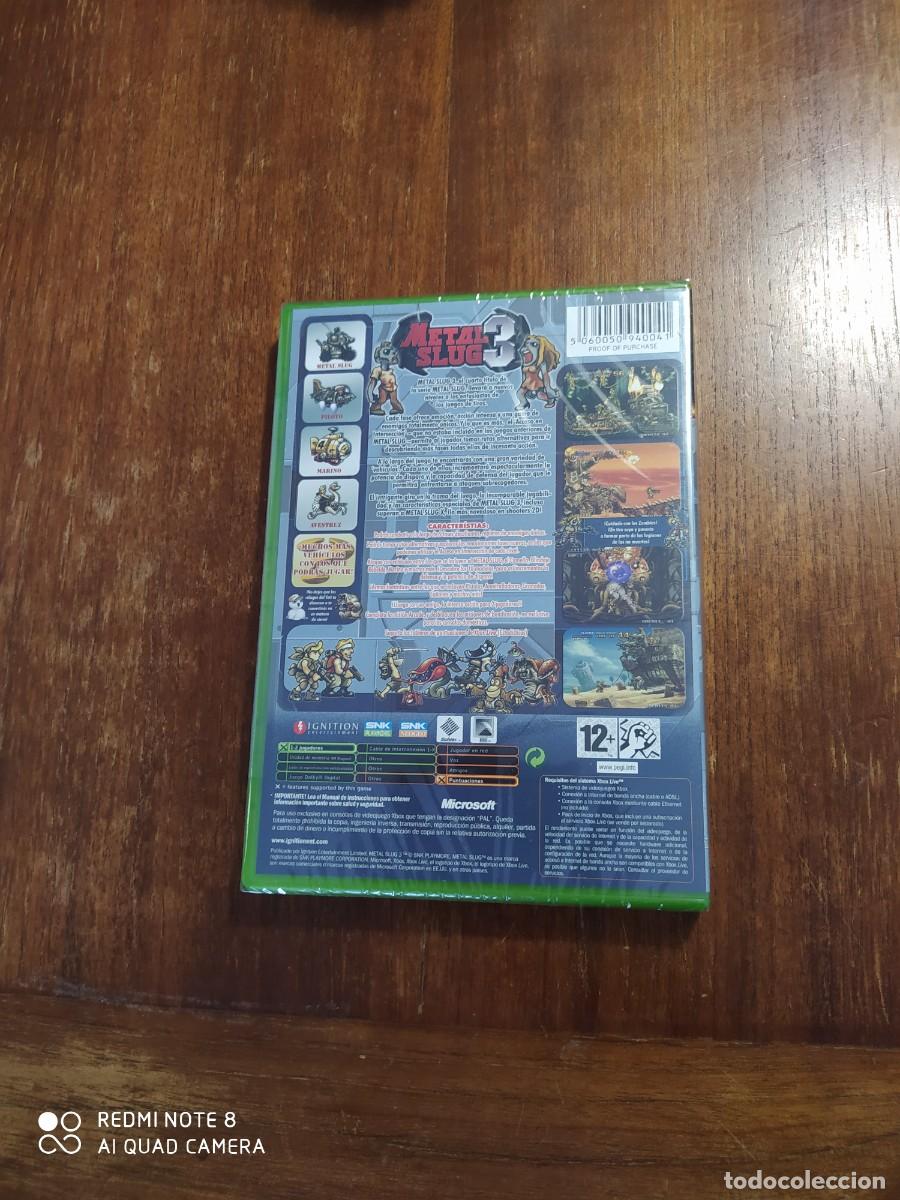 Videojuegos y consolas: METAL SLUG 3 XBOX Precintado - Foto 2