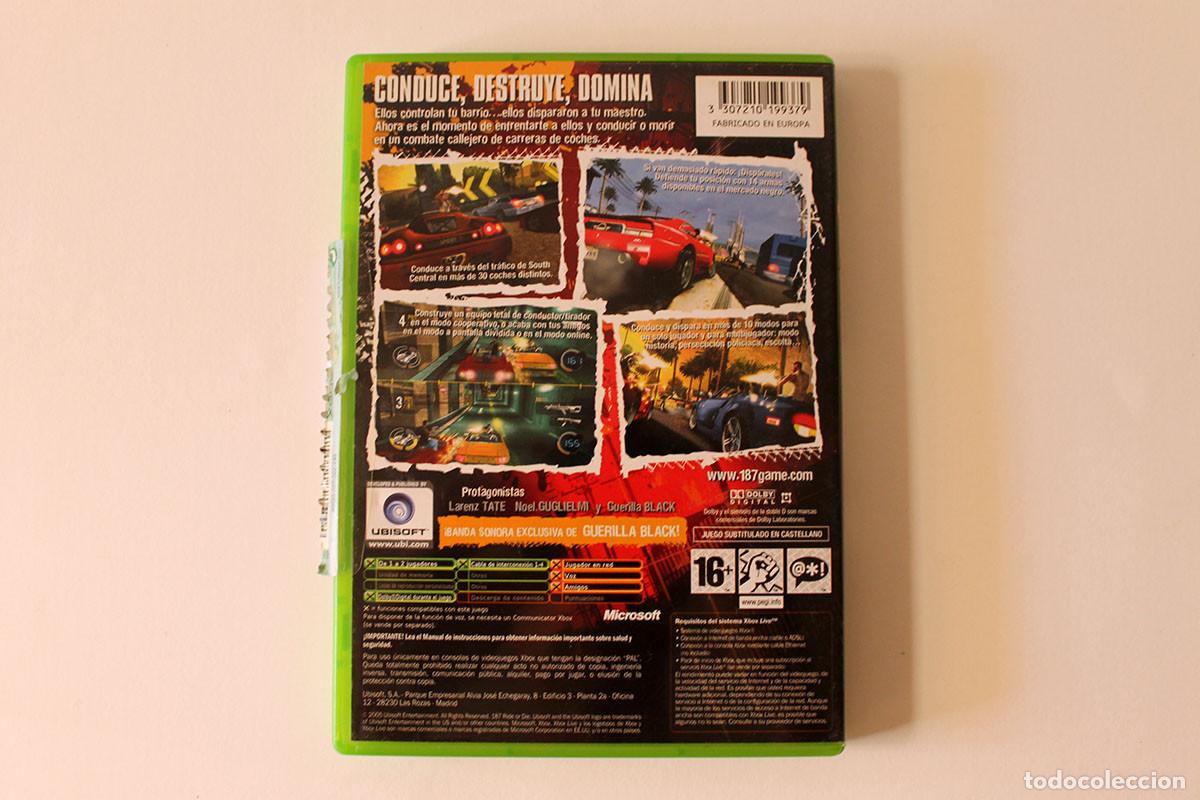 Videojuegos y consolas: Xbox - 187 Ride or Die - Caja - Foto 2