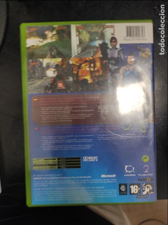 Videojuegos y consolas: Gene Troopers - XBOX - PAL ESP Completo - Foto 3