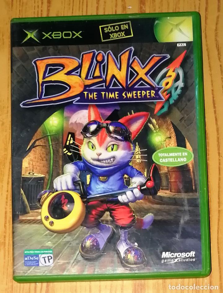 Videojuegos y consolas: BLINX : THE TIME SWEEPER - XBOX - X-BOX. - PAL. - Microsoft Game Studios, cop. 2002 - Foto 1