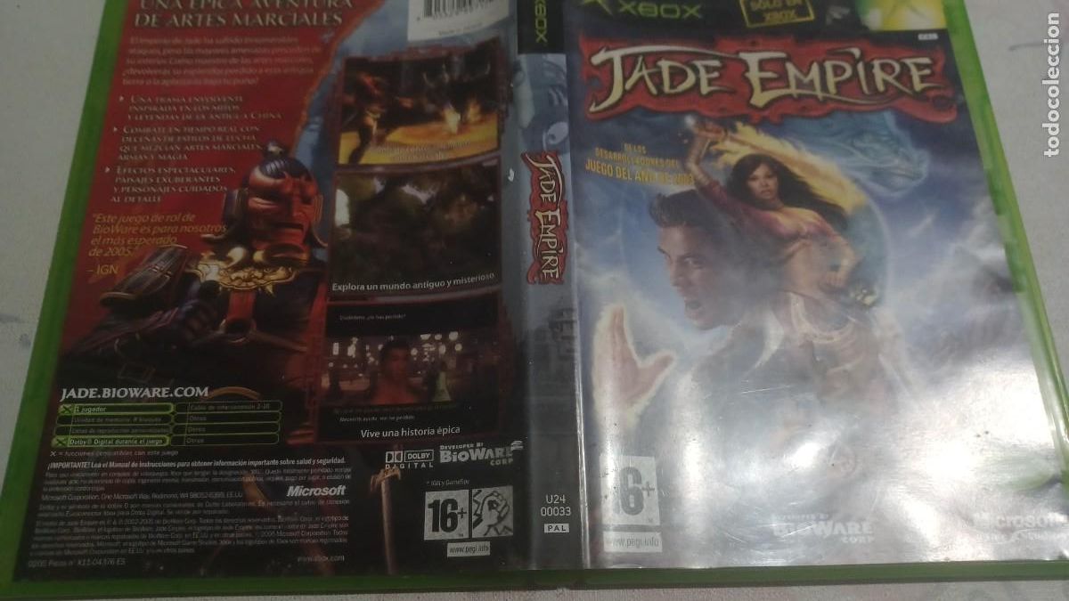 Videojuegos y consolas: JADE EMPIRE MICROSOFT XBOX pal espa&ntilde;a CERTIFICADO - Foto 1