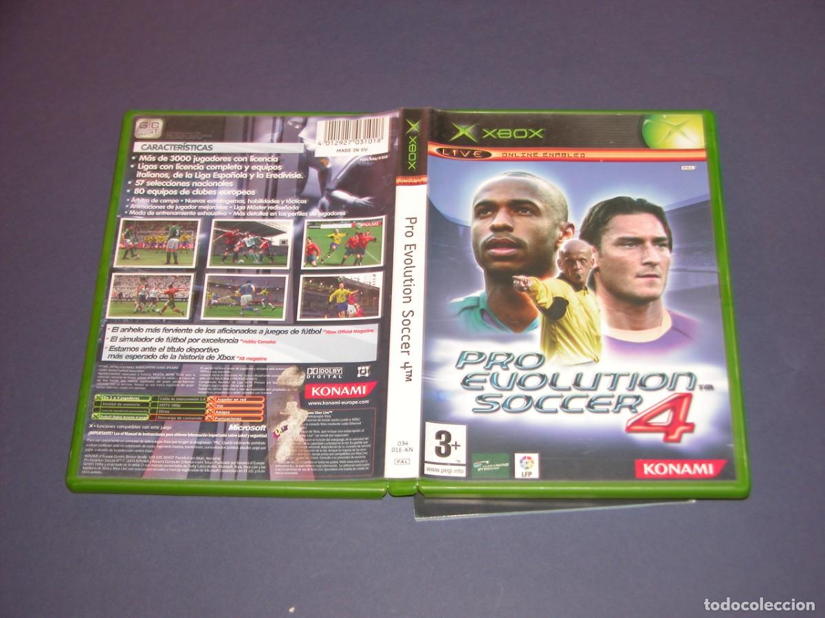 Videojuegos y consolas: JUEGO XBOX PRO EVOLUTION SOCCER 4 - Foto 1