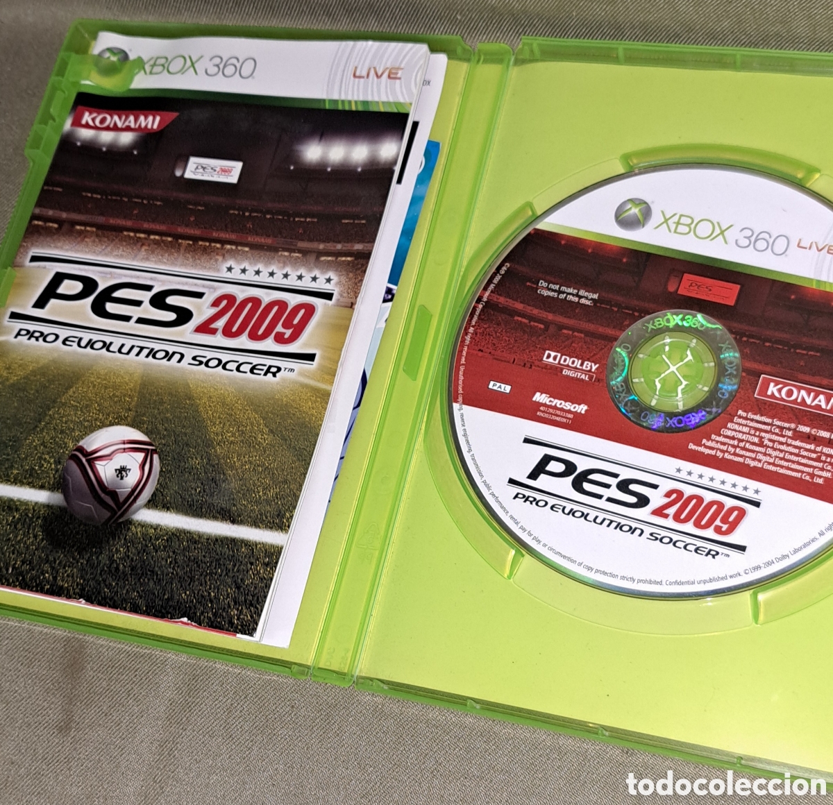Videojuegos y consolas: PES 2009 XBOX PRO EVOLUTI&Oacute;N SOCCER UEFA CHAMPIONS LEAGUE - Foto 2