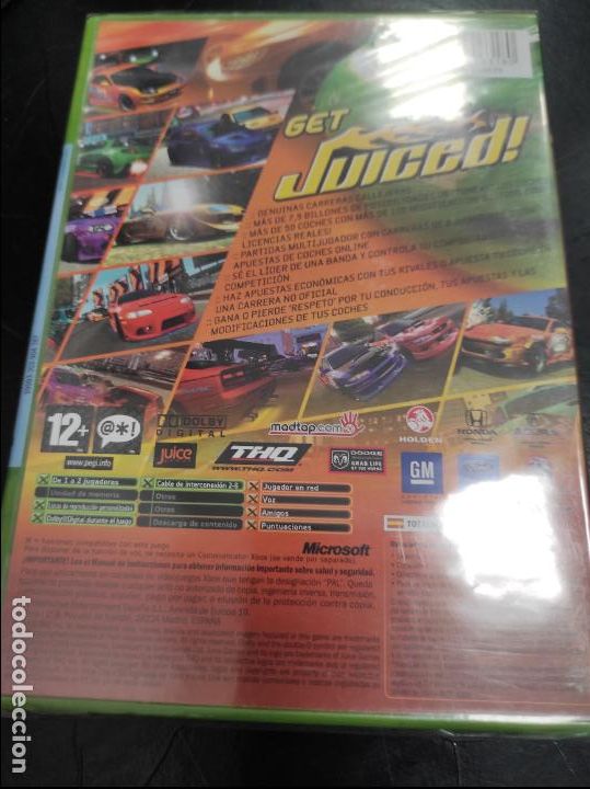 Videojuegos y consolas: Juiced - Microsoft XBOX - PAL ESP - Nuevo precintado - Foto 3