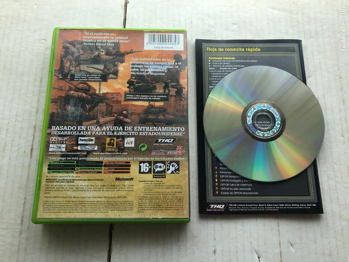 Videojuegos y consolas: TOM CLANCYS SPLINTER CELL XBOX X-BOX KREATEN - Foto 2