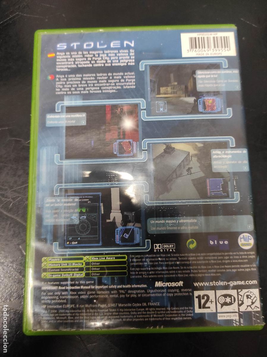 Videojuegos y consolas: Stolen - Microsoft XBOX - PAL ESP - Completo - Foto 2