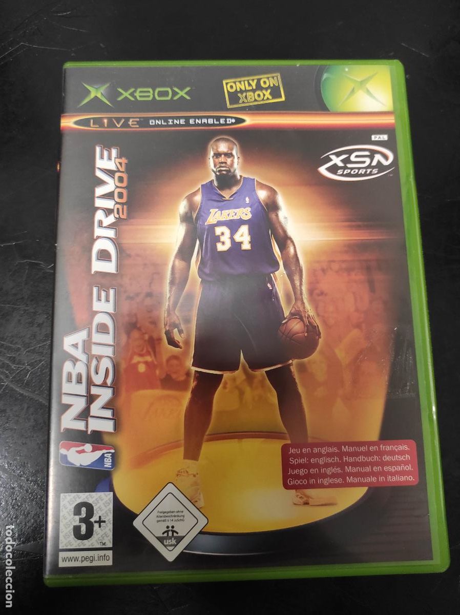 Videojuegos y consolas: NBA inside drive 2004 - Microsoft XBOX - PAL ESP - Completo - Foto 1