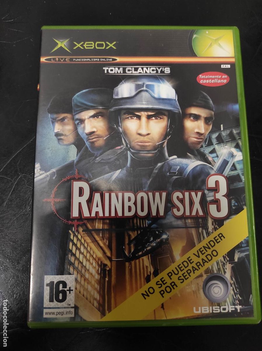 Videojuegos y consolas: Rainbow Six 3 - Microsoft XBOX - PAL ESP Completo - Foto 1