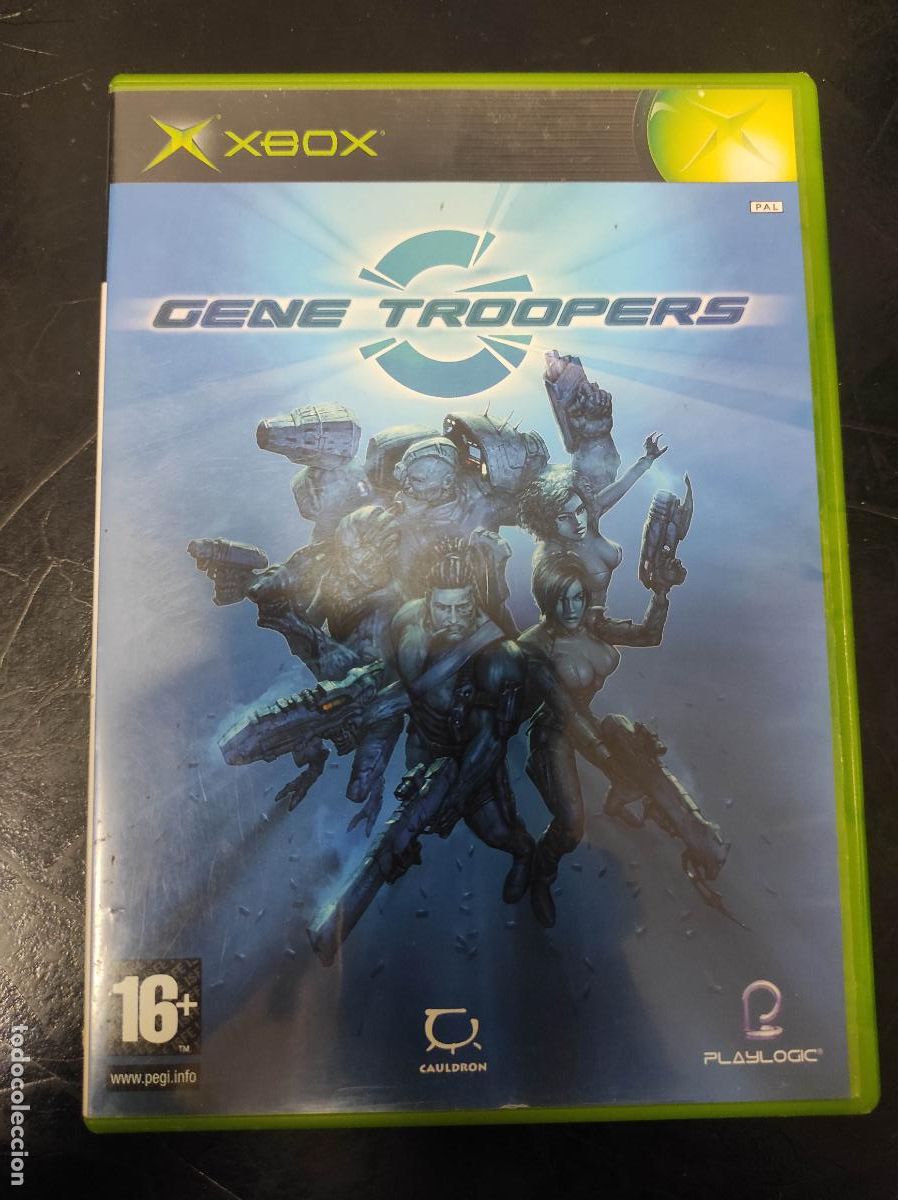 Videojuegos y consolas: Gene Troopers - Microsoft XBOX - PAL ESP Completo - Foto 1