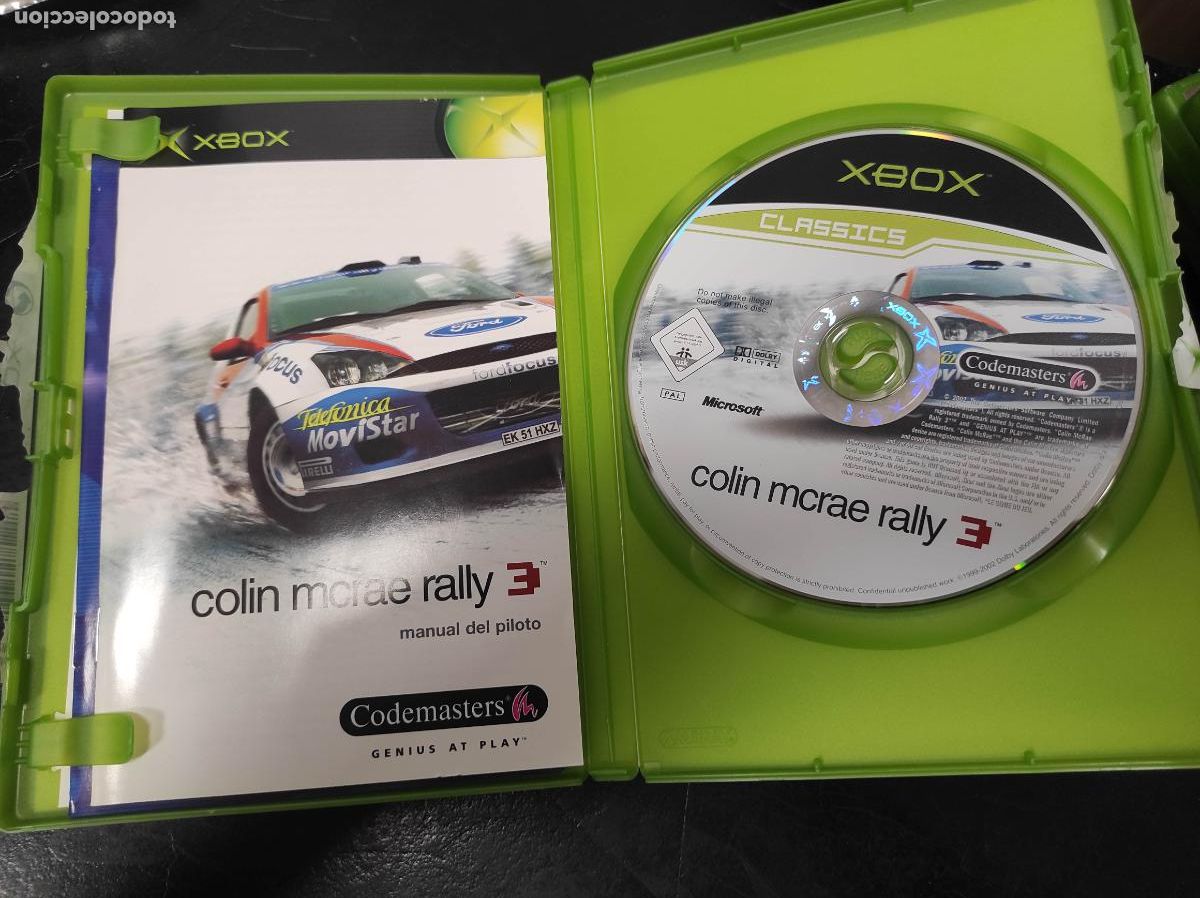 Videojuegos y consolas: Colin Mcrae Rally 3 - Microsoft XBOX - PAL ESP Completo - Foto 3