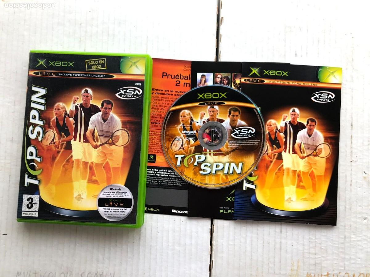 Videojuegos y consolas: TOP SPIN - XBOX X-BOX KREATEN - Foto 1