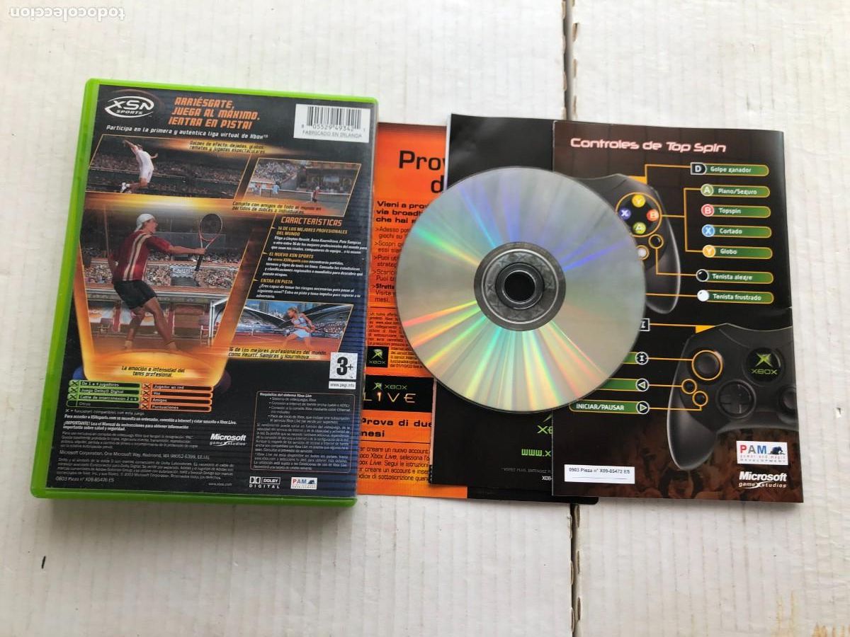 Videojuegos y consolas: TOP SPIN - XBOX X-BOX KREATEN - Foto 2