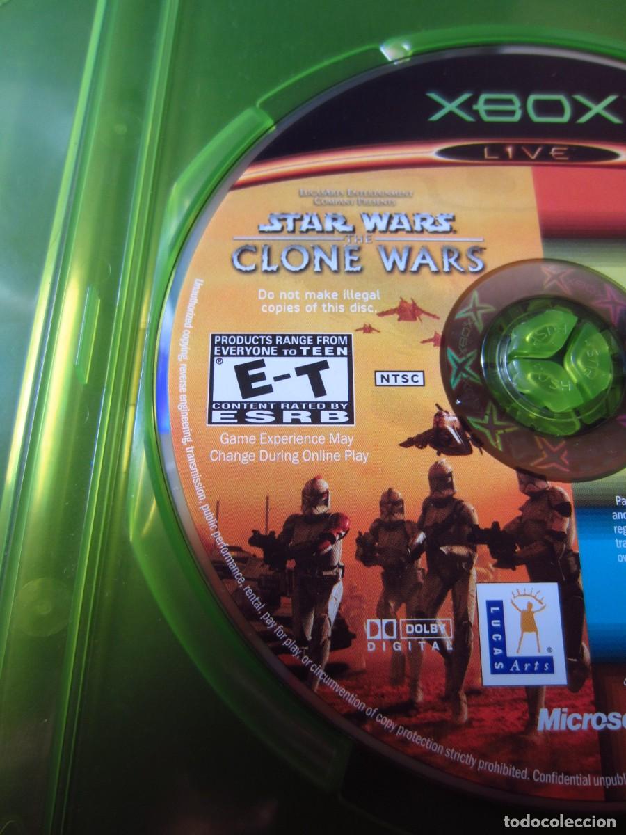 Videojuegos y consolas: Star Wars The Clone Wars & Tetris (Microsoft Xbox Classic) - Foto 6
