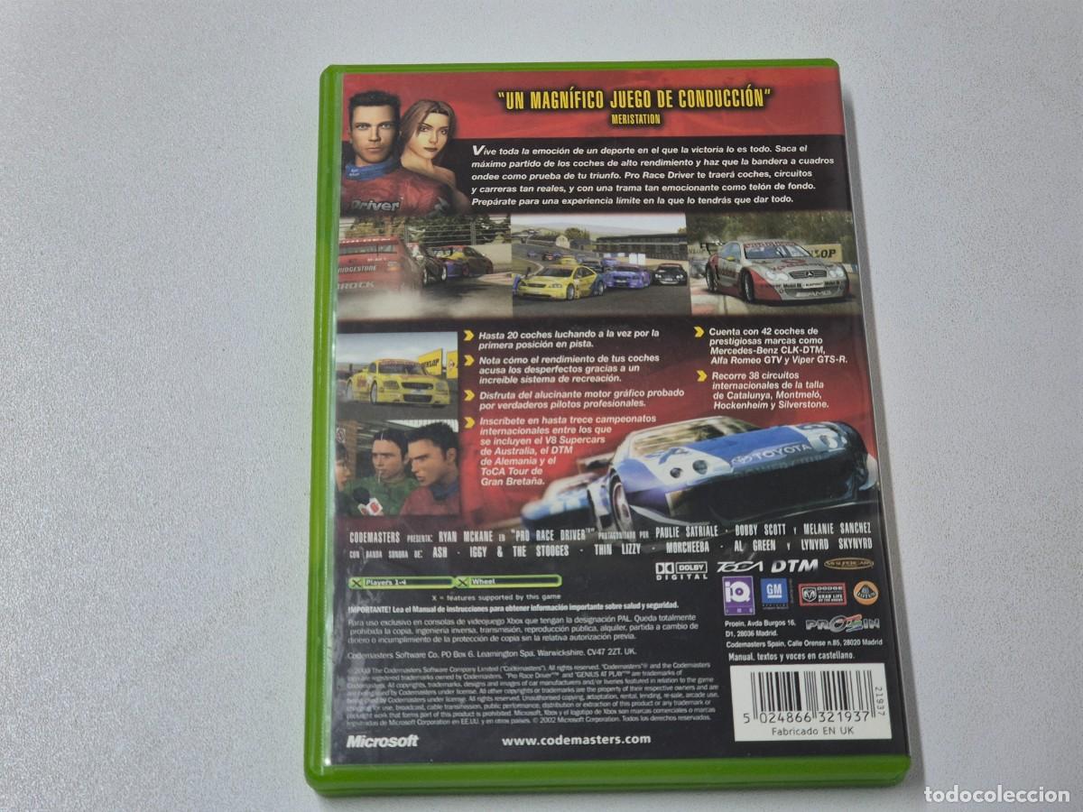 Videojuegos y consolas: PRO RACE DRIVER . Microsoft Xbox - Foto 2