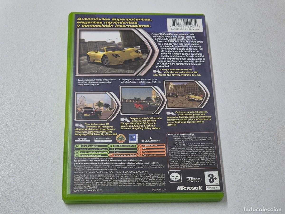 Videojuegos y consolas: PROJECT GOTHAM RACING 2 . XBOX - Foto 2