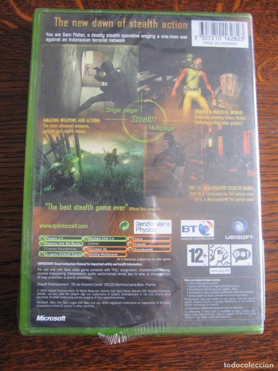 Videojuegos y consolas: SPLINTER CELL / PLASTIFICADO - Foto 2