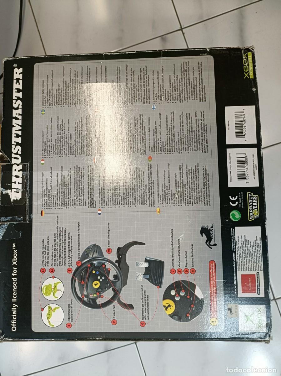 Videojuegos y consolas: VOLANTE XBOX,THRUSTMASTER ,360 MODENA - Foto 5