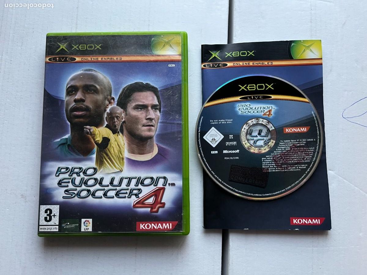 Videojuegos y consolas: PRO EVOLUTION SOCCER 4 PES - XBOX X-BOX KREATEN - Foto 1