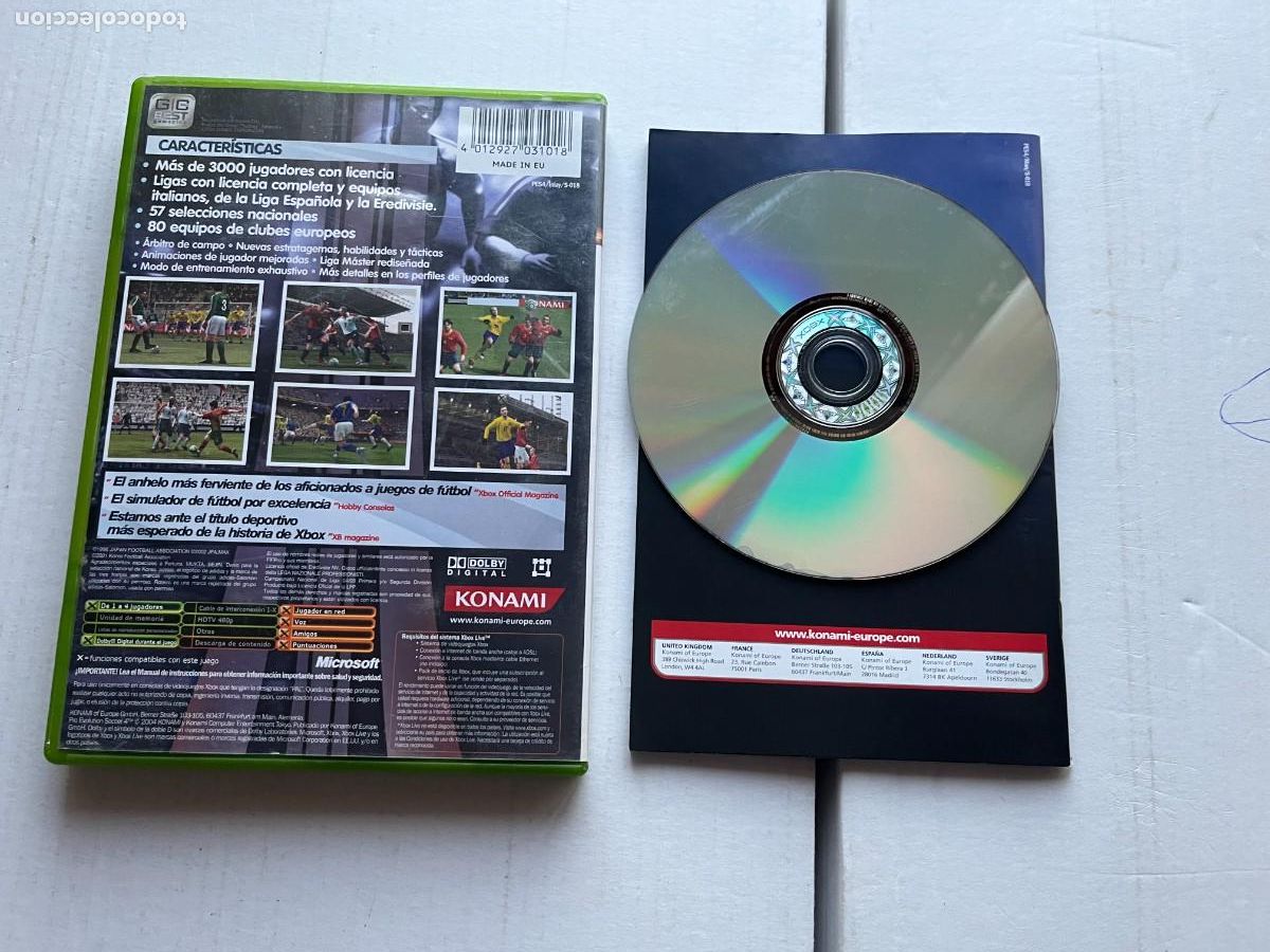 Videojuegos y consolas: PRO EVOLUTION SOCCER 4 PES - XBOX X-BOX KREATEN - Foto 2