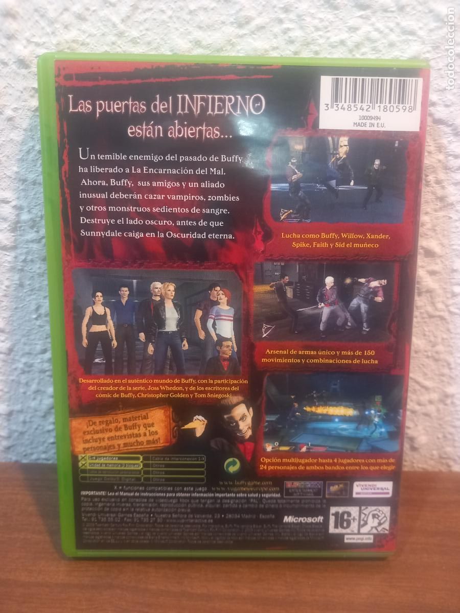 Videojuegos y consolas: JUEGO XBOX BUFFY THE VAMPIRE SLAYER - Foto 2
