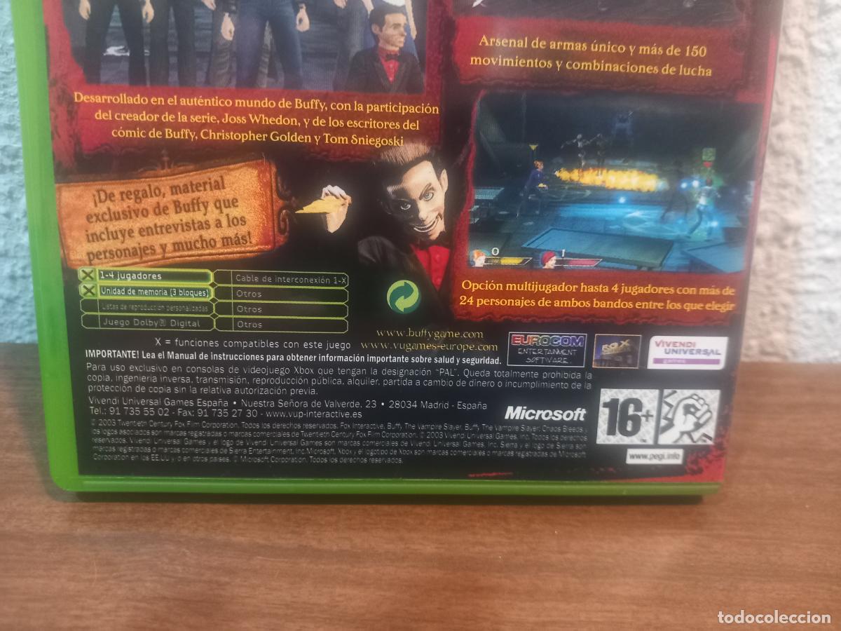 Videojuegos y consolas: JUEGO XBOX BUFFY THE VAMPIRE SLAYER - Foto 4