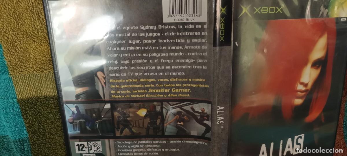 Videojuegos y consolas: ALIAS Xbox (la clasica) pal Espa&ntilde;a COMPLETO - Foto 1