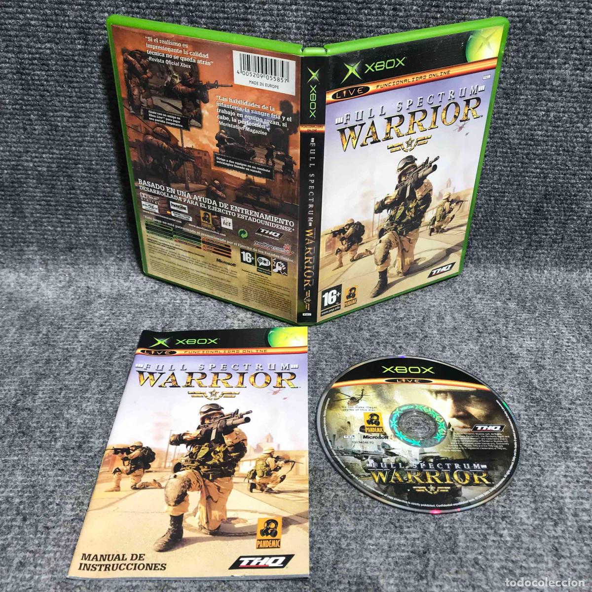 Videojuegos y consolas: FULL SPECTRUM WARRIOR MICROSOFT XBOX - Foto 1