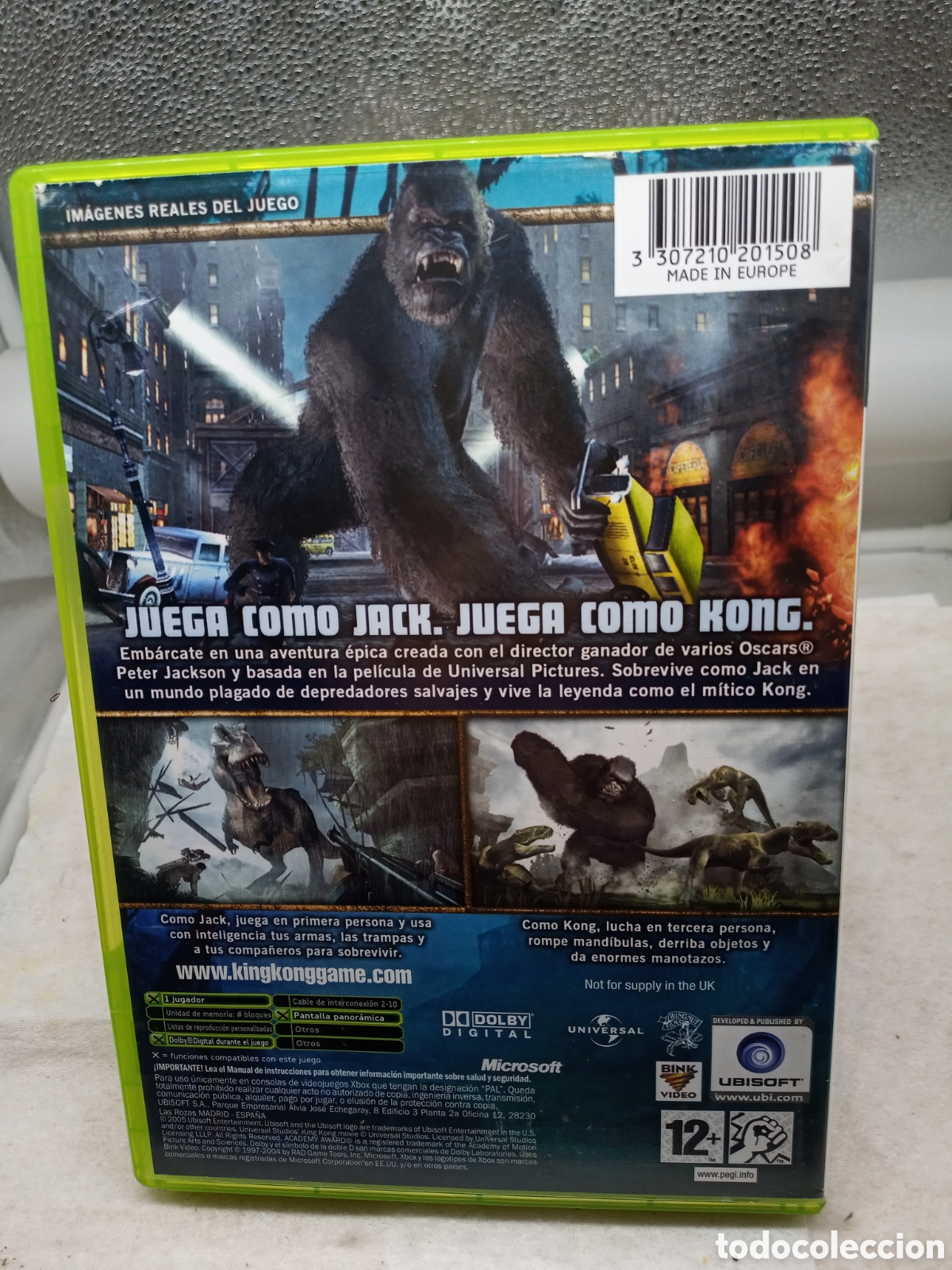 Videojuegos y consolas: King Kong Xbox videojuego - Foto 2