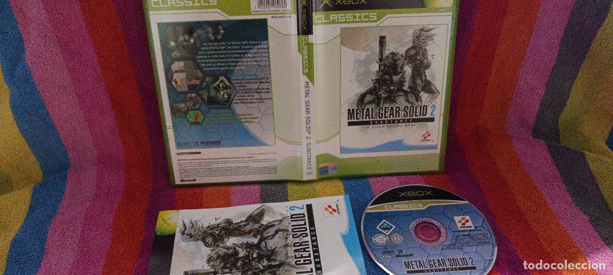 Videojuegos y consolas: METAL GEAR SOLID 2 SUBSTANCE XBOX PAL ESP - Foto 1