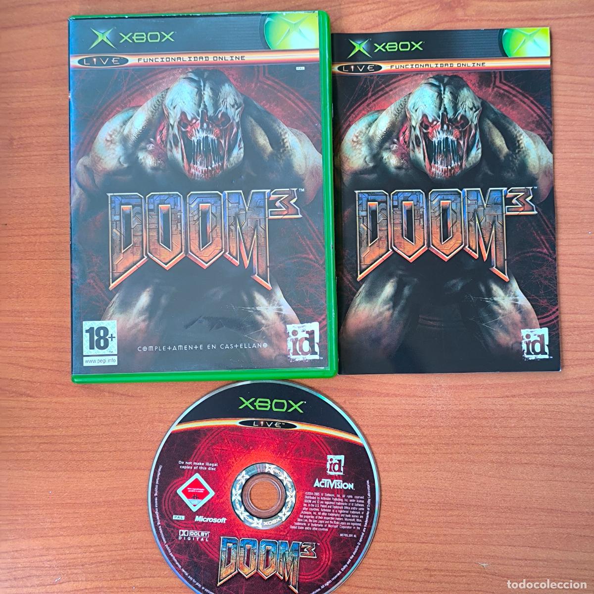 Videojuegos y consolas: DOOM 3 LA RESURRECCION DEL MAL MICROSOFT XBOX - Foto 1