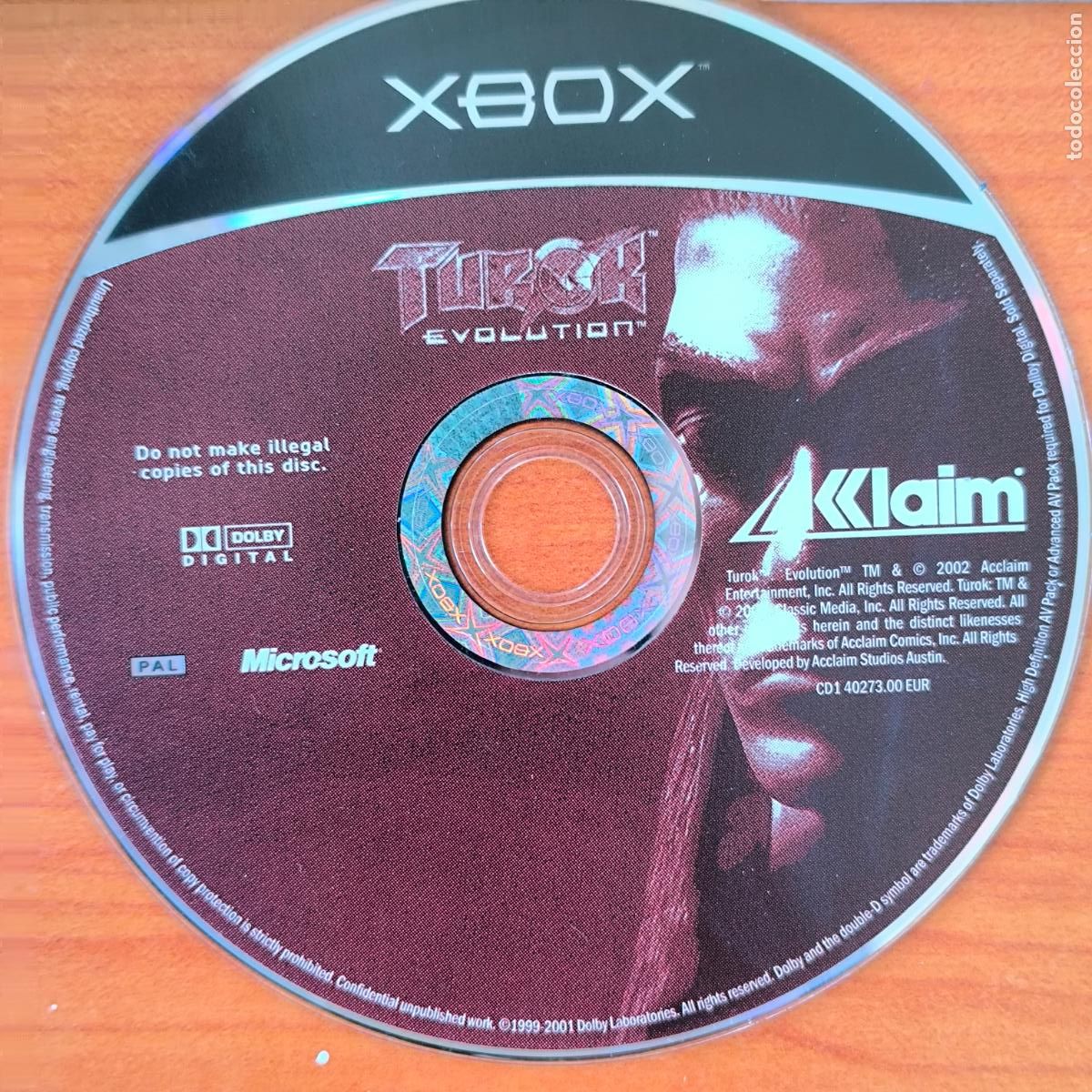 Videojuegos y consolas: TUROK EVOLUTION XBOX - Foto 5