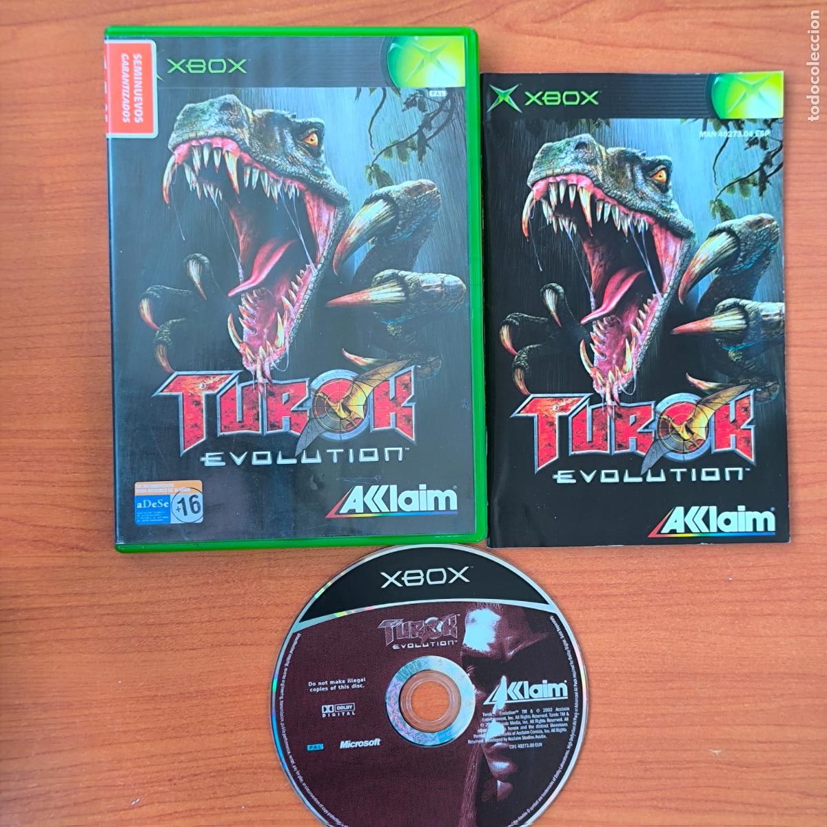 Videojuegos y consolas: TUROK EVOLUTION XBOX - Foto 1