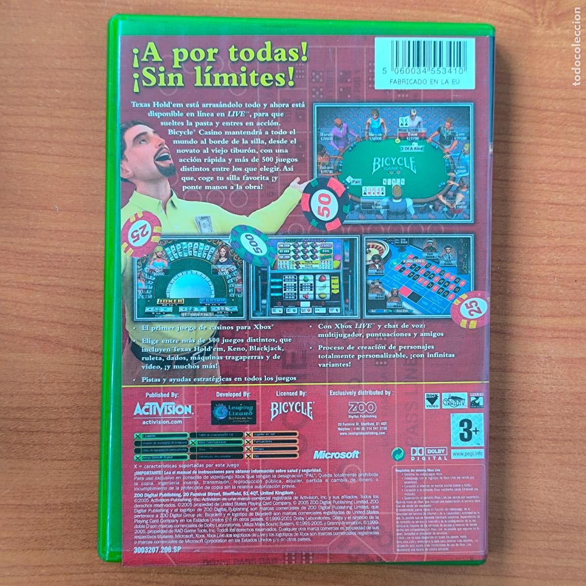 Videojuegos y consolas: Xbox Bicycle casino Texas - Foto 2