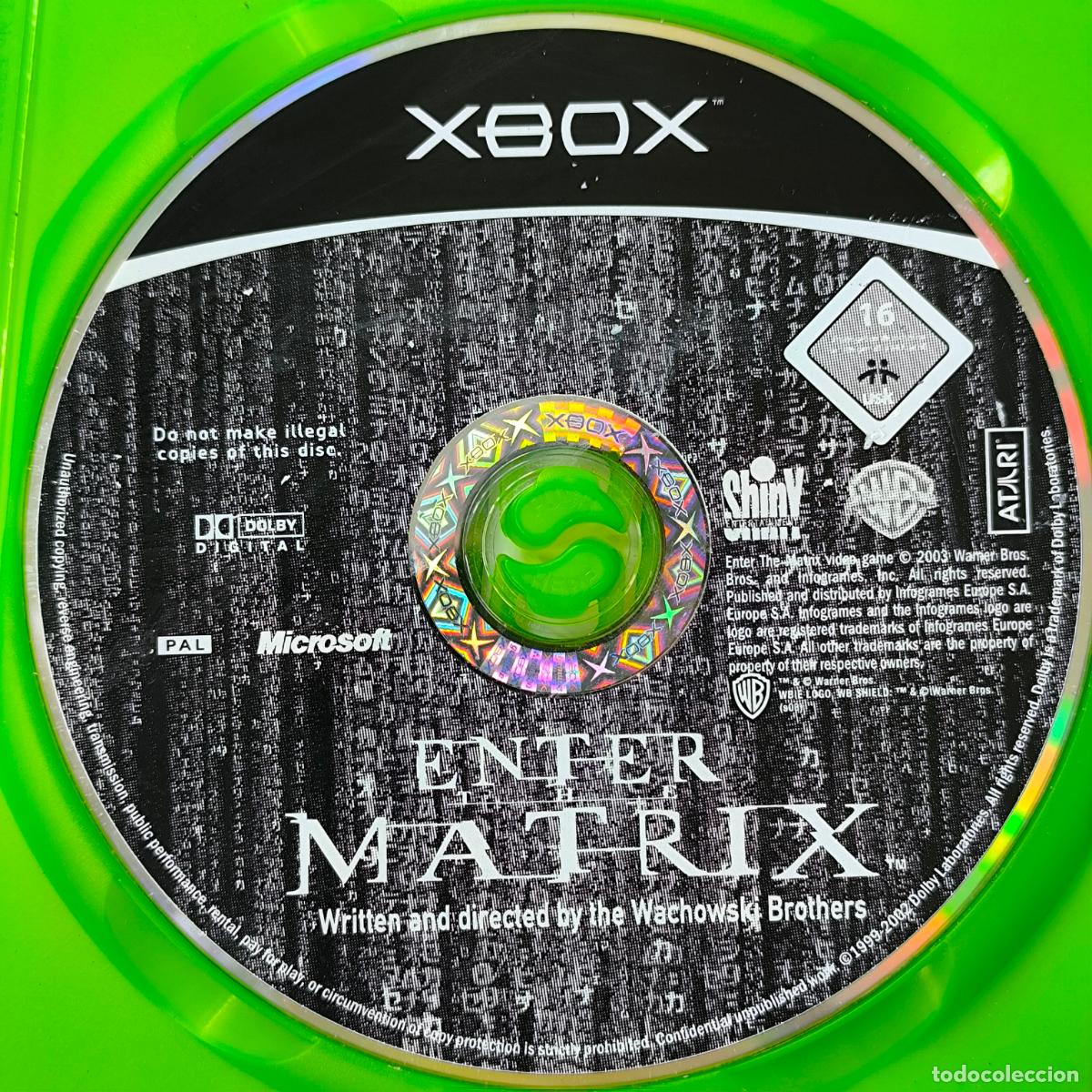 Videojuegos y consolas: ENTER THE MATRIX - XBOX - X-BOX. - PAL. - Atari : Warner : Shiny, cop. 2003 - Foto 5