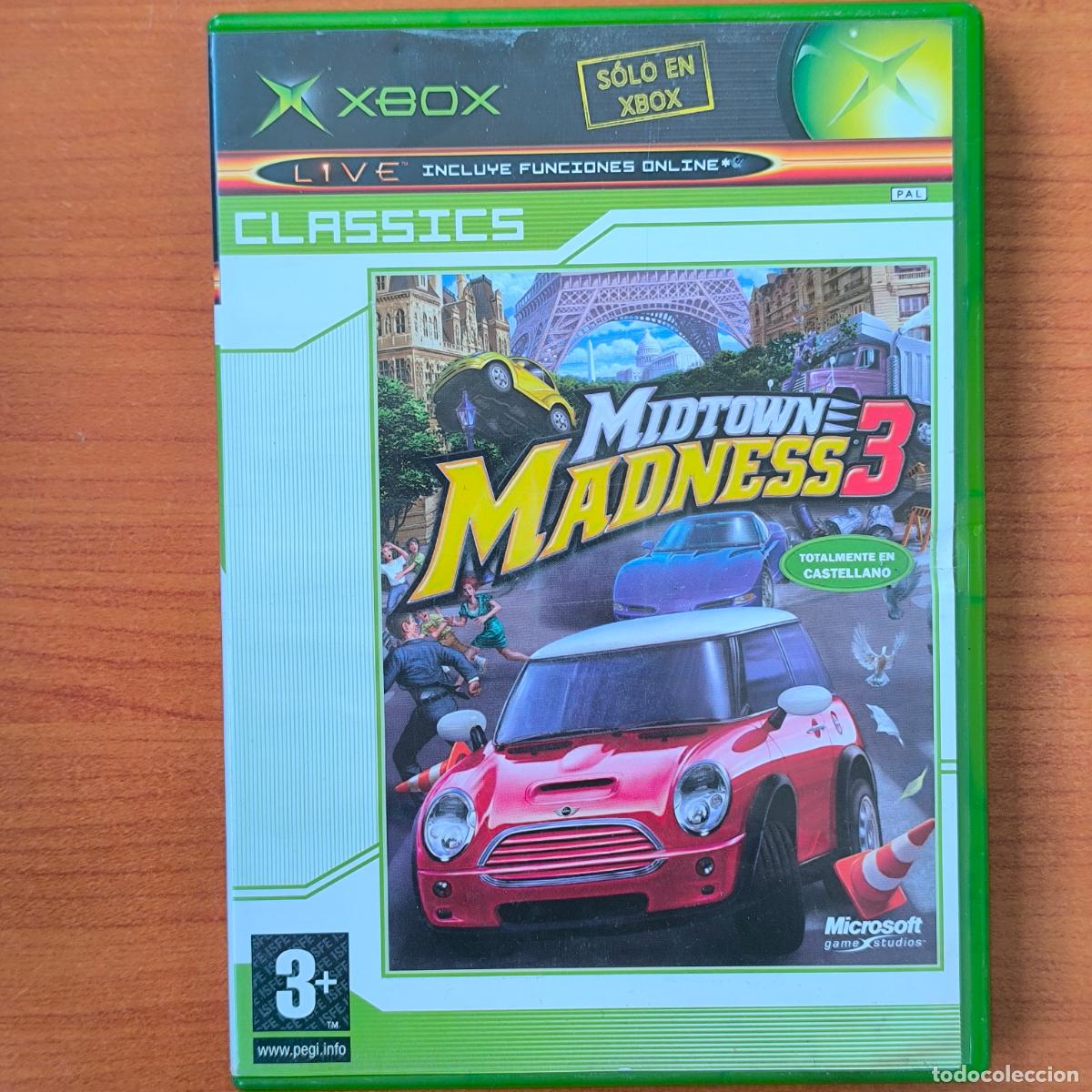 Videojuegos y consolas: MIDTOWN MADNESS 3 - XBOX X-BOX - Foto 1